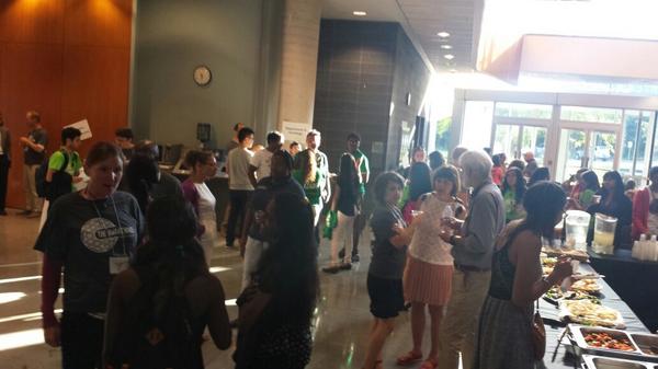 HouseOfHelion's tweet photo. We're here at the Arts Faculty Mix and Mingle! @SCSUuoft #TheAwakening http://t.co/DrVnaJ8Mk5