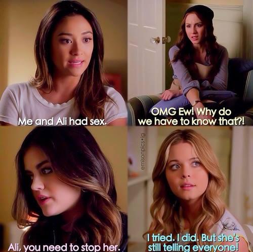 PLLisPerfection's tweet photo. Ahahahah Emison shippers are creative :) #emisonisneverover http://t.co/JGM23oZ7zP