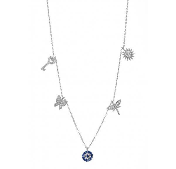 May_Accessories's tweet image. New #sterling #silver #evileye #charm #necklace