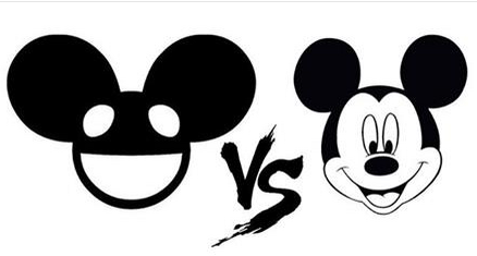 michaelpasco's tweet photo. I can't believe #Disney feels threatened by #Deadmau5. Their icons don't even look that similar. #miceproblems http://t.co/Bvk5PhSXMI