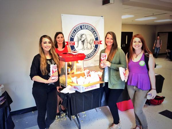 CRLU1971's tweet photo. Did you visit our table in the back hallway of Demoss? Be sure to come visit us tomorrow for some #free #CRLU swag! http://t.co/0bYSgYQKGG