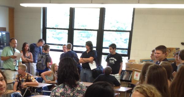 kmjohnson25's tweet photo. Great first day at WMTPS! http://t.co/o7O5r8yQN0