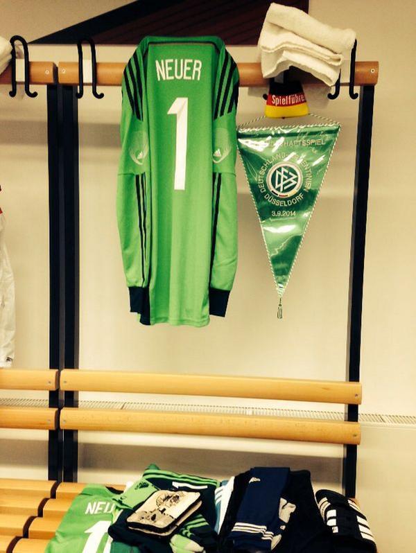 Our captain today, <a href="/Manuel_Neuer/">Manuel Neuer</a>! #GERARG