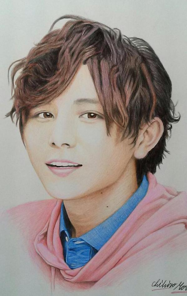 色鉛筆イラスト画像 Hey Say Jump 山田涼介 T Co Xu0u7u7rzw