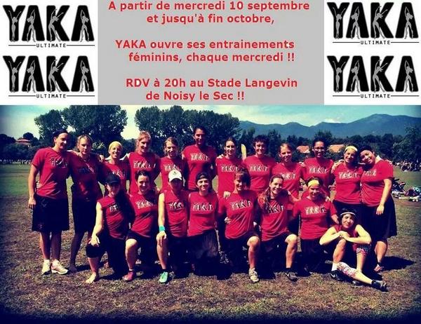 Inviting women in Paris to join our open practices starting next week! Don't want to miss it. @FFlyingDiscF share :)