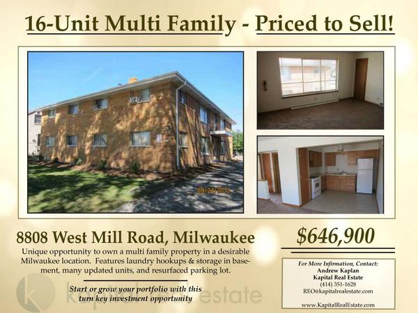 ForeclosuresWI's tweet image. Attention Milwaukee Investors...