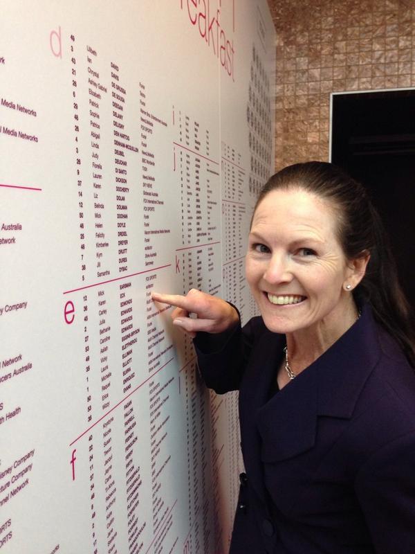 eckfactor's tweet photo. Morning! Karen Eck @planeteck at #ASTRA2014 Women in Television breakfast http://t.co/u75jd5W3CF