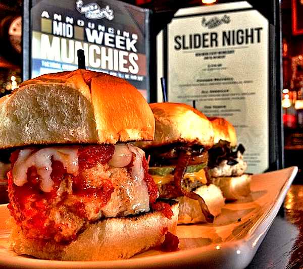 RockandReilly's tweet photo. These will help you get through the rest of your week. #slidernight starts at 4. We put the power in YOUR hands. http://t.co/iWj4RXQsm8