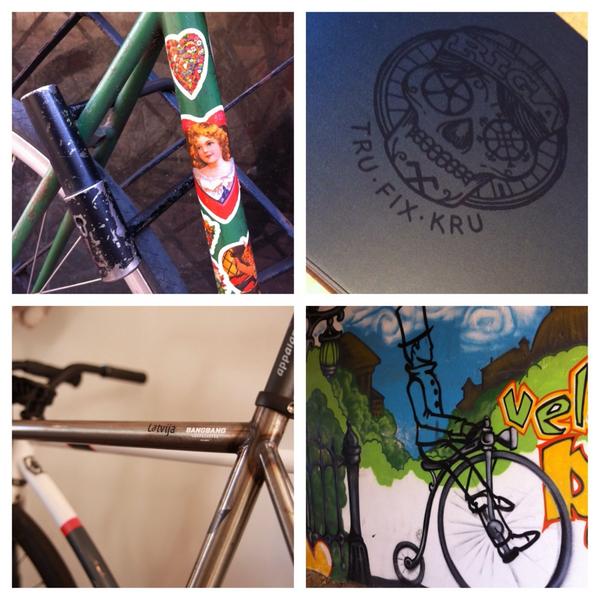 #OneLove ... #TruFixKru #Riga ... #Fixie #FixedGear #StayStrong ... <a href="/Radcore27/">kein tollesteuresrad</a> @neveroverone