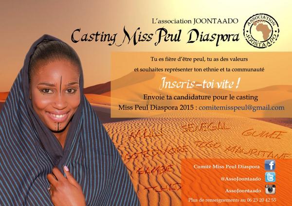 BailaB2s's tweet photo. Lancement #CastingMissPeulh Peulh de toutes origines #RT @IMeriamSy http://t.co/UY6k3iEFeG