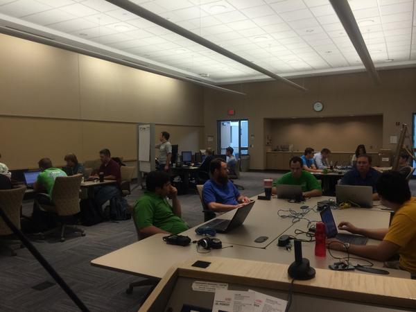 RuSports's tweet photo. Solve-A-Thon has begun! #DPSolveAThon http://t.co/br4yKSbdTr