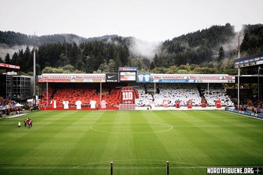 UltrasSupport's tweet image. SC Freiburg against Borussia M'gladbach, 110th anniversary