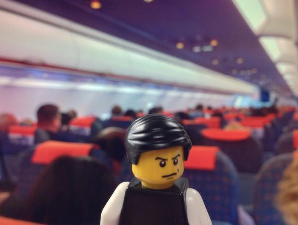 LegoPax's tweet photo. Okay, even *I* don't have enough legroom here, easyJet. #avgeek #paxex http://t.co/CSWyCZeRMb