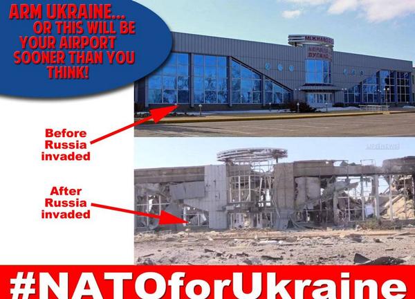 #NATOforUkraine @NATOWales @USNATO If you let Putin destroy #Ukraine he will destroy #EU #StopRussianAggression
