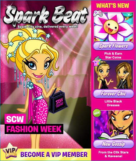 SparkCityWorld's tweet photo. What's new in #SparkCityWorld? Log in and find out more about #FashionWeek. http://t.co/10F6CWX5sd