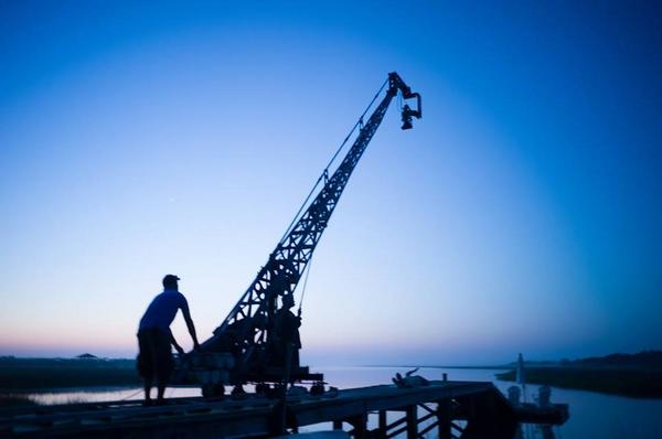 MaxSteelMovie_'s tweet photo. As the sun goes down, the #MaxSteelMovie set is just heating up. #MakingMaxSteel http://t.co/724wVw7NlM