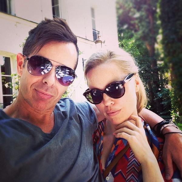 JaysonSutcliffe's tweet photo. Tea for two at @particularhotel today with #MelissaGeorge. stunning location. #gorgeous #paris #amazingcity http://t.co/hQTdycamsN