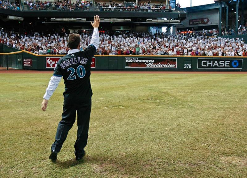 Happy 47th birthday to Luis Gonzalez, our choice for most beloved player:  