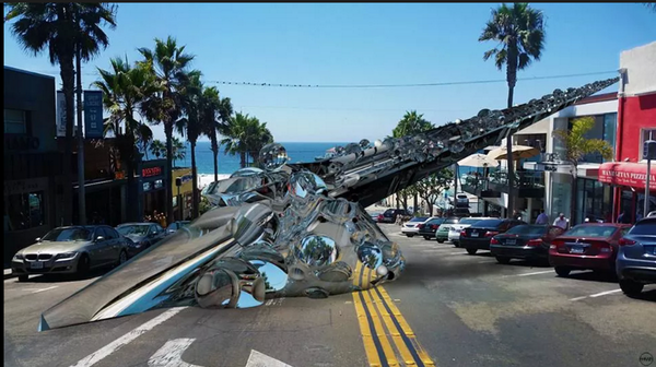 hzigurs's tweet photo. "Glass street tank" #Cinema4D #photoshop http://t.co/3ZjSRZgvkB