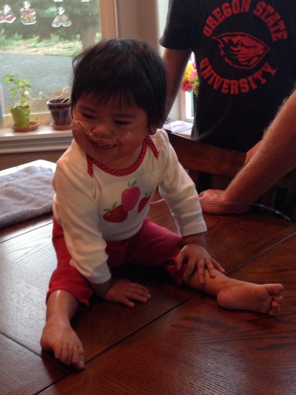 cotterpartyof7's tweet photo. Occasionally we let our kids sit on the dining room table. #sittingpractice http://t.co/kKz0BUromD