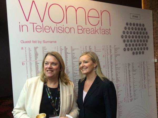 Trinistuve's tweet photo. ASTRA girls at women in television breakfast great start to the day! #ASTRA2014 #astrawomen http://t.co/ZKPyagiDE5