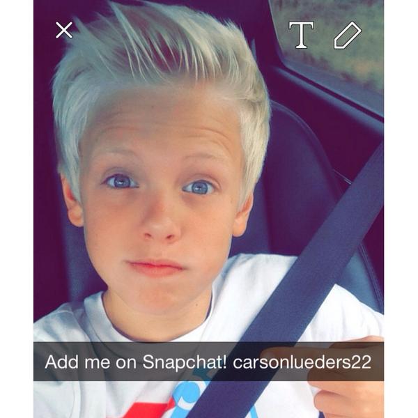 Carson Lueders On Twitter Add Me On Snapchat Carsonlueders22