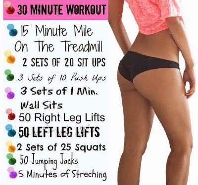 FitForGirls's tweet photo. 30 minute workout!😍⌚ - Follow us for more Fitness inspiration, don't forget to share this with your best friends 👯 http://t.co/K4LuYsrGcz
