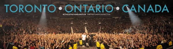 30SECONDSTOMARS's tweet photo. Thx again, MONTREAL, TORONTO + ST. PAUL! → http://t.co/EWfe5VWQVR http://t.co/hsTCdmrIJ3