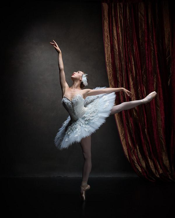 Isabella Boylston @isabellaboylston, principal dancer with ABT in our #swanlake #costume. Photo by @nycdanceproject