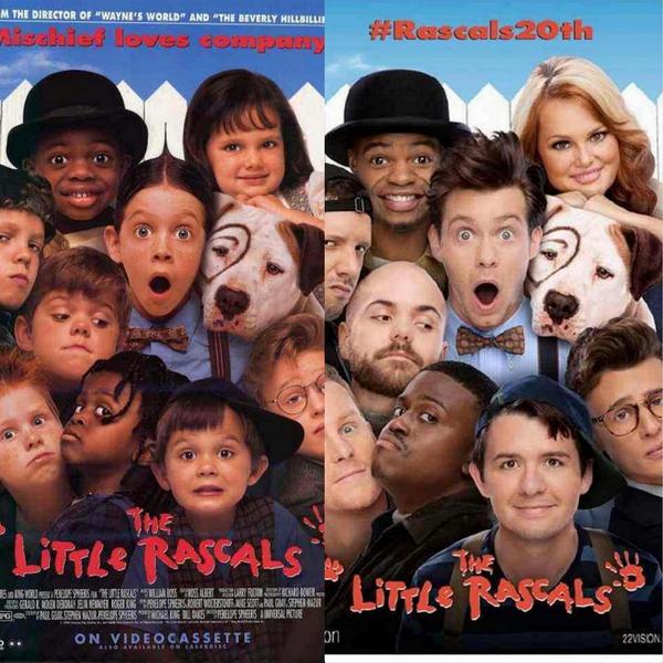 vMEEKv's tweet photo. The Little Rascals Re-Created Their Movie Poster 20 Years Later. http://t.co/V54RxNrOee
