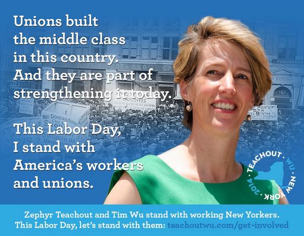 LiberalNY's tweet image. ZEPHYR TEACHOUT FOR NEW YORK GOVERNOR! TIM WU FOR LT. GOVERNOR! #DemsVsCuomo