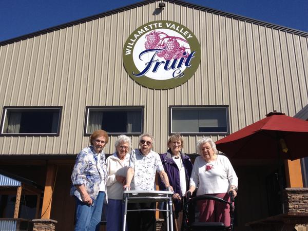 CedarVillageLEC's tweet photo. It's a great day for Pie at The Willamette Valley Fruit Company! @FrontierManage @CedarVillageED  @frontierkatrina http://t.co/WxbEULxPsy