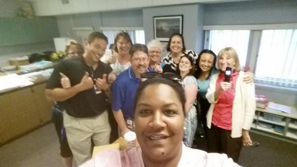 McCalisterCruel's tweet image. RHS c/o &apos;92 together again @pcsoupman #datacoaching w/ Cedar Grove Leadership Team #realtalk #fliphone