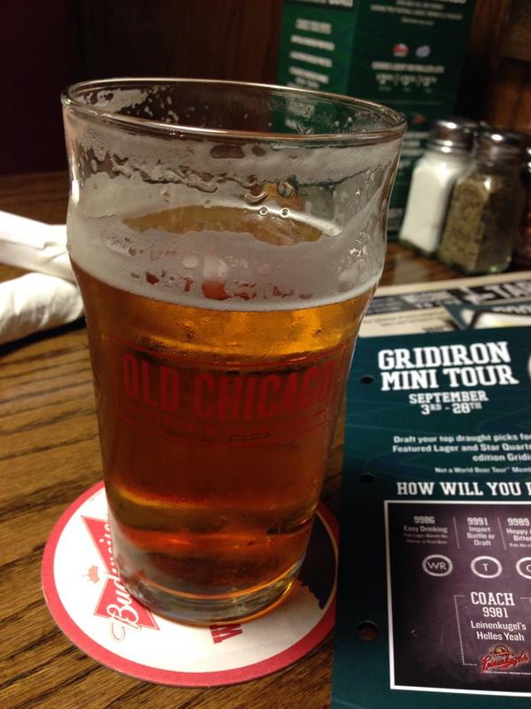 RyanHennig23's tweet photo. With my first selection I choose Leinenkugel's Helles Yeah #OCDRAUGHTPICK http://t.co/CQlt9X4nMY