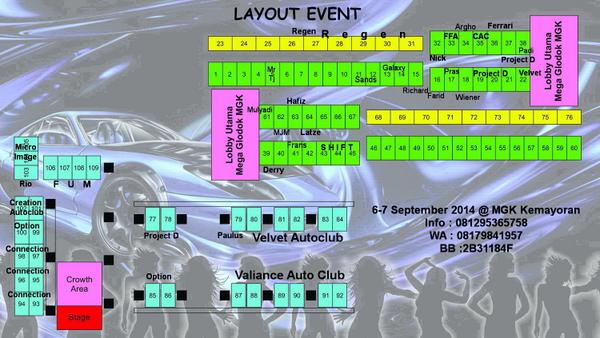 rifkiwiener's tweet photo. @Whitecar_ID Yuk ke MGK hari Sabtu 16 Sept 2014, WCI B-245 turun di Modifplus AutoContest http://t.co/FbV3LMfzJz