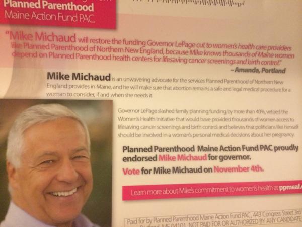 averyinmaine's tweet photo. Plz make my 17th birthday fabulous by voting for #mikemichaud on November 4th http://t.co/xlSaQ9rbau