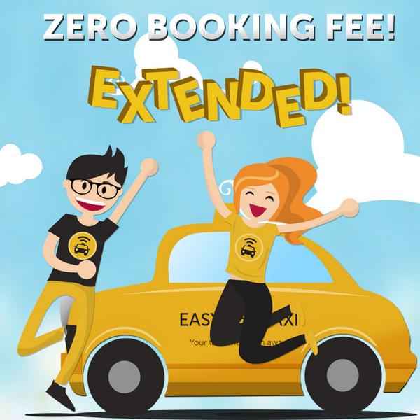 EasyTaxiPinoy's tweet photo. Enjoy another month of UNLIMITED #ZeroBookingFee rides with us @EasyTaxiPinoy! PROMO EXTENDED UNTIL OCT. 4, 2014. http://t.co/1vE8PgUpgm
