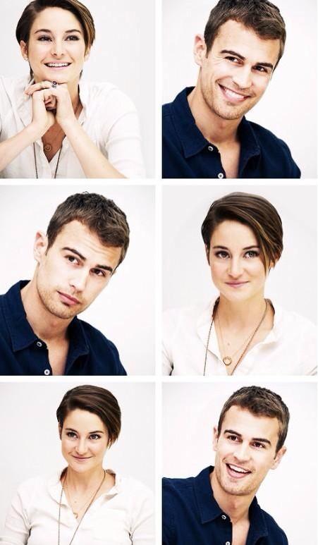 FourTrisBR's tweet photo. a perfeição existe e ela se chama Theo e Shailene <4 http://t.co/CYh647UH1H