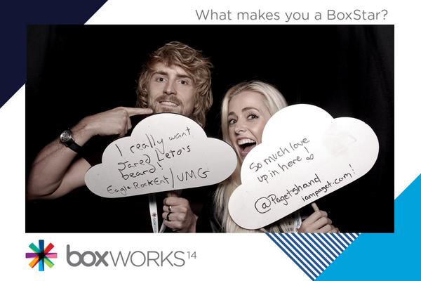 BoxStar's tweet photo. @terryshand27 Thanks for coming by the #BoxStar Booth at #BoxWorks! http://t.co/SJZWqx069G