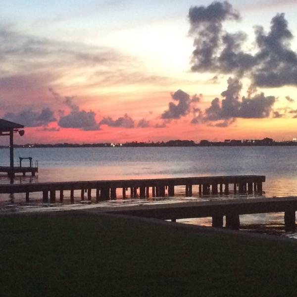 IslandLawyer's tweet photo. Sunset at #Offat'sBayou #Galveston #BCW http://t.co/dJniKxXnI8
