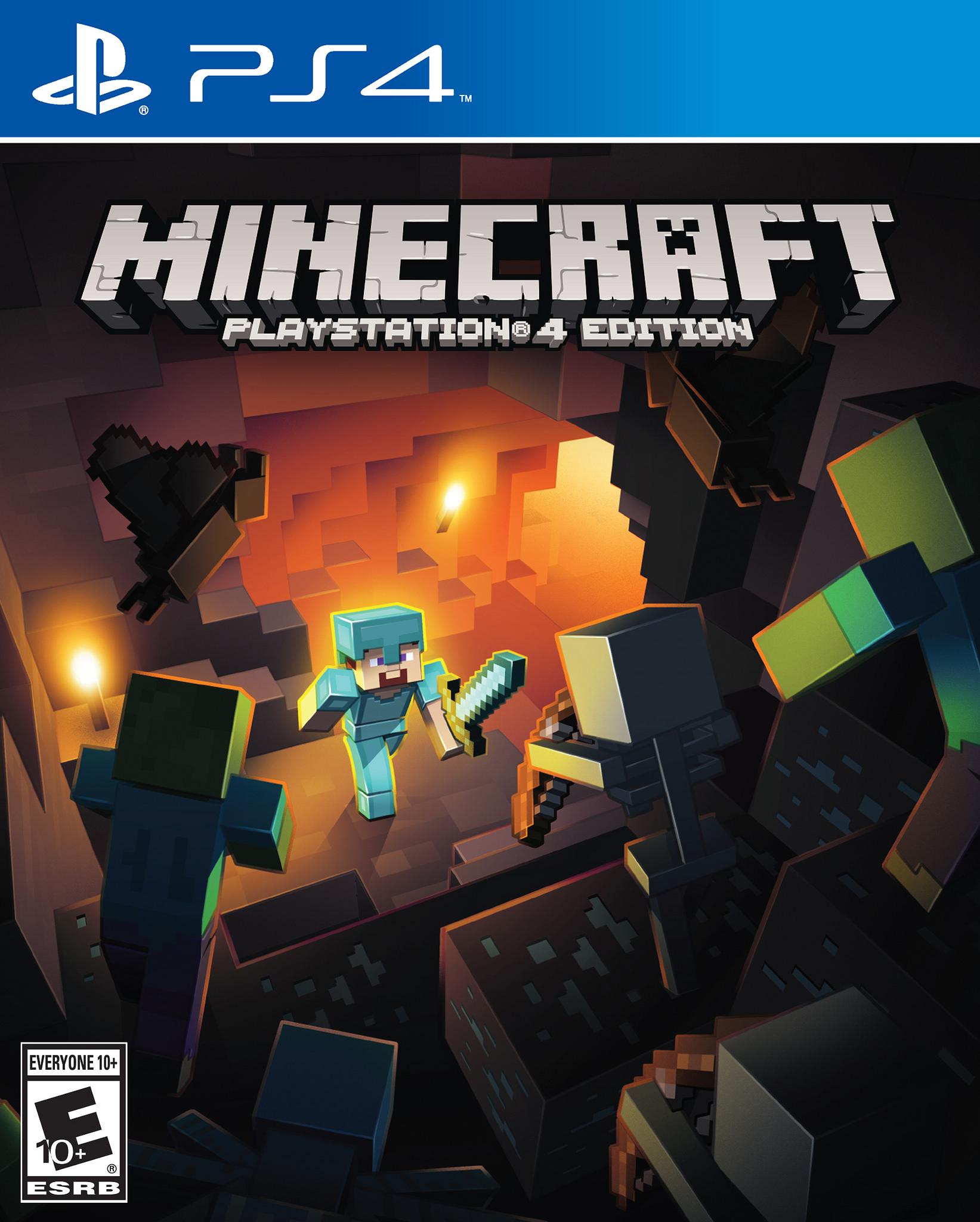 Игра minecraft на playstation