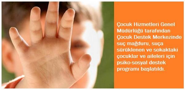 Bakanlığımızca suç mağduru,suça sürüklenen,sokaktaki çocuklar ve aileleri için psikososyal destek programı başlatıldı