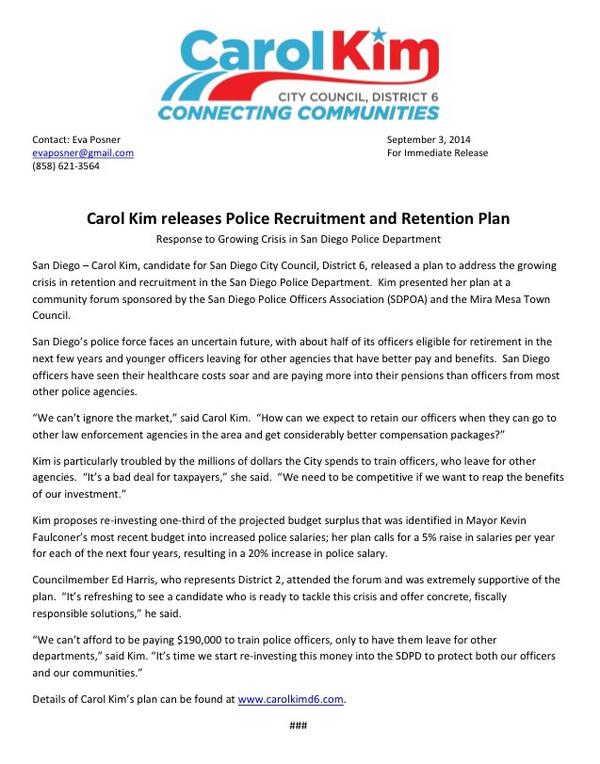No more kicking of the can. Just proposed 20% increase in police pay to solve a public safety crisis.