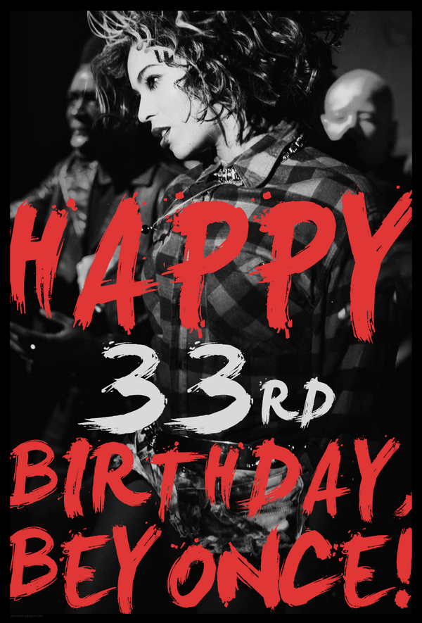 BeyLegion's tweet photo. #HappyBirthdayBeyonce! We love you! #BeyDay http://t.co/iPdfU6Wn6H