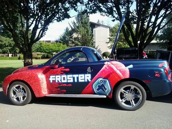 Had a blast today @ TWU! As we start winding down w/ our last few events we wish erryone to #stayfrosted this winter!