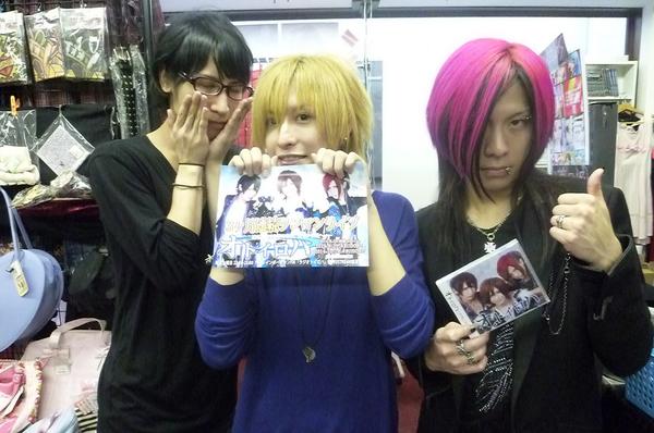 8/20始動！オトイロハさんご来店です(*´ω｀*)1stSingle「ナガレボシ