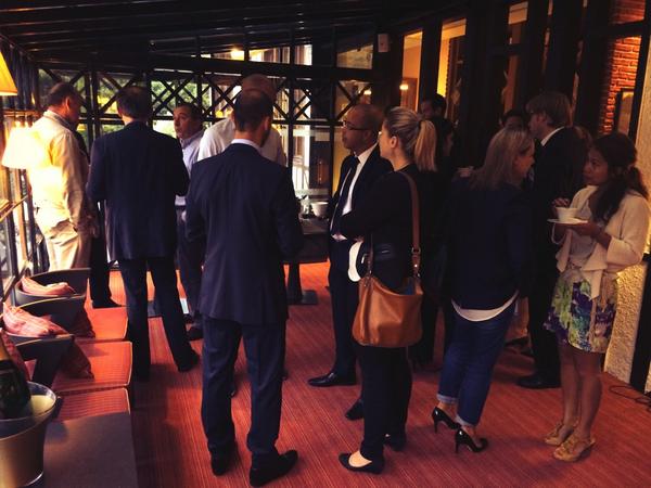 NicolasDavid's tweet photo. Présentation de @FFTennis_VIP auprès des membres du #BNI ACTION de Boulogne-Billancourt à Roland Garros. #DavisCupVIP http://t.co/8UQLgpcDYe