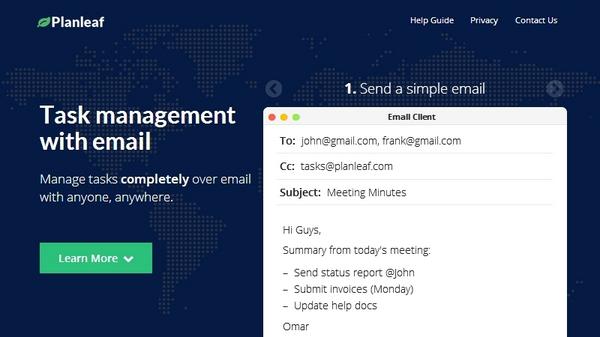 nickrfrost's tweet image. Planleaf, Task Management with Email ift.tt/1qq6lCU #startuplist #startup