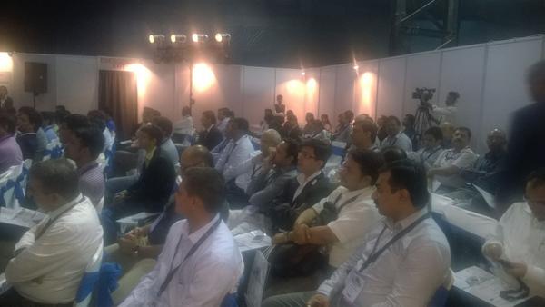 Full house at first day of #Interop