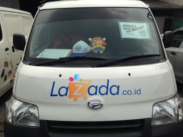 lazada van delivery